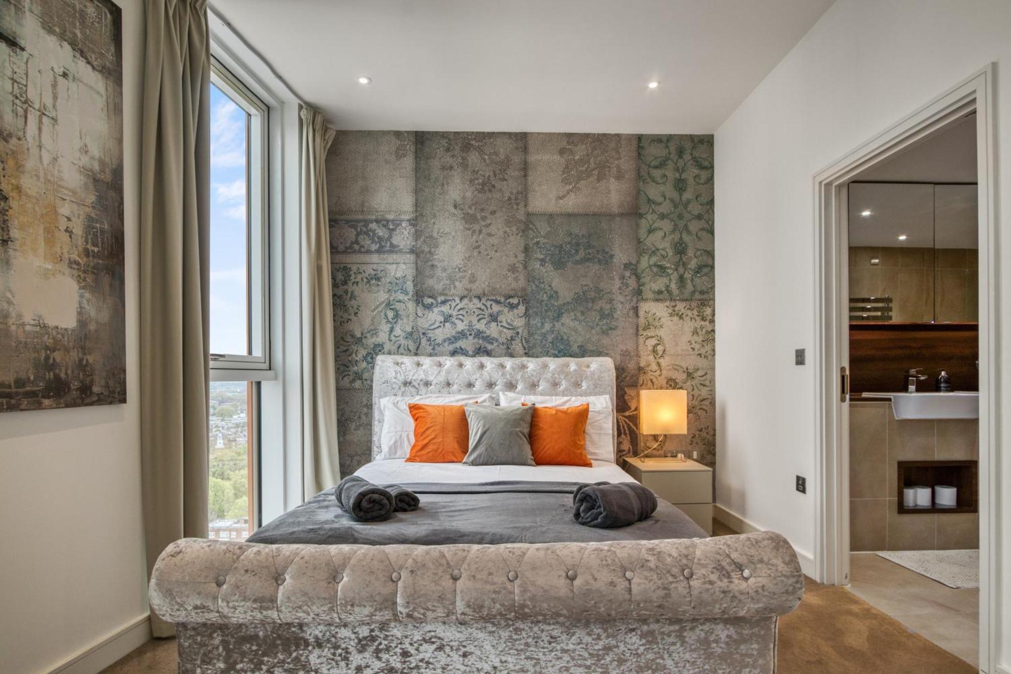 Stunning 360º View Luxurious Penthouse Lejlighed London Eksteriør billede