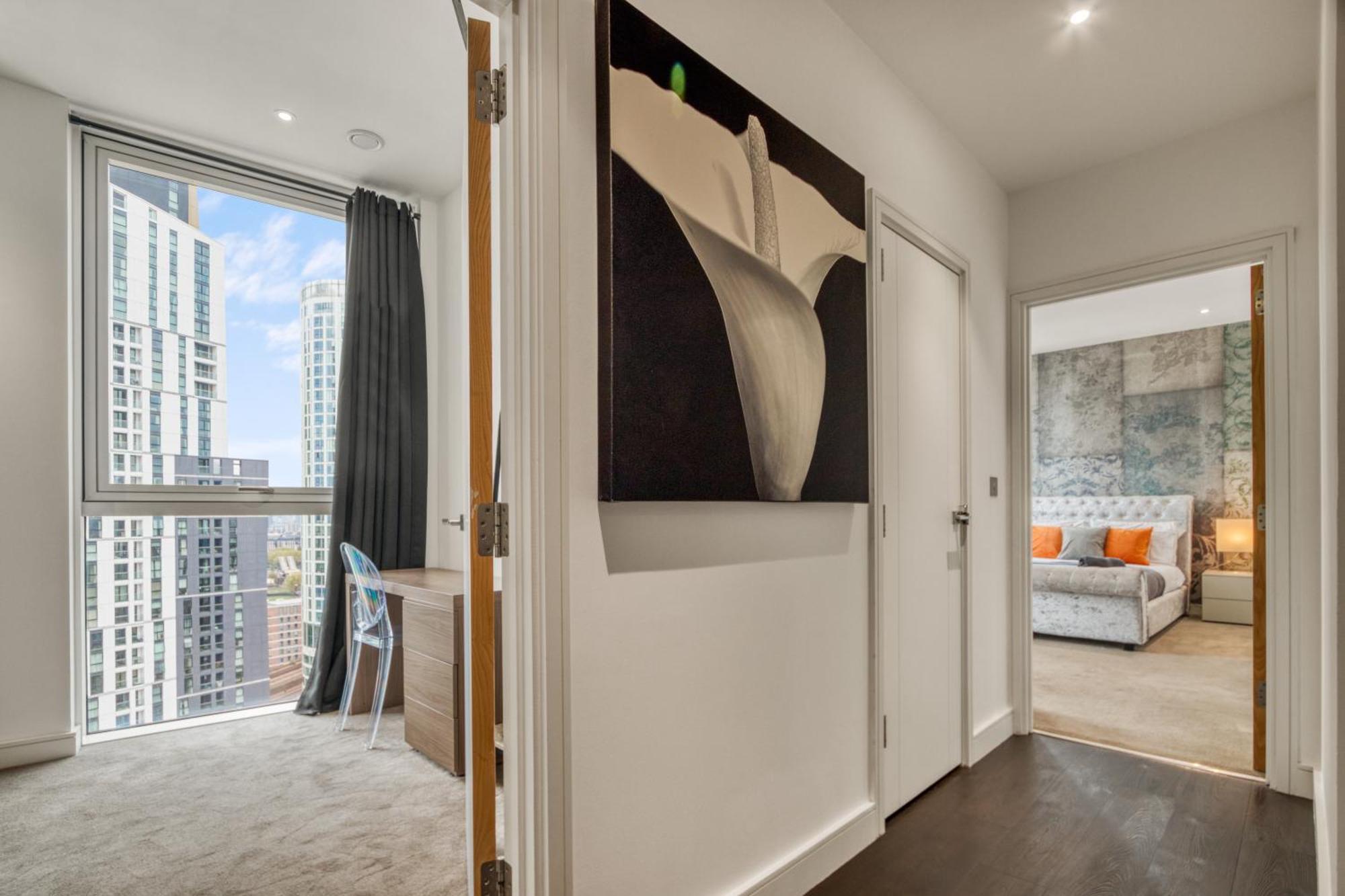 Stunning 360º View Luxurious Penthouse Lejlighed London Eksteriør billede