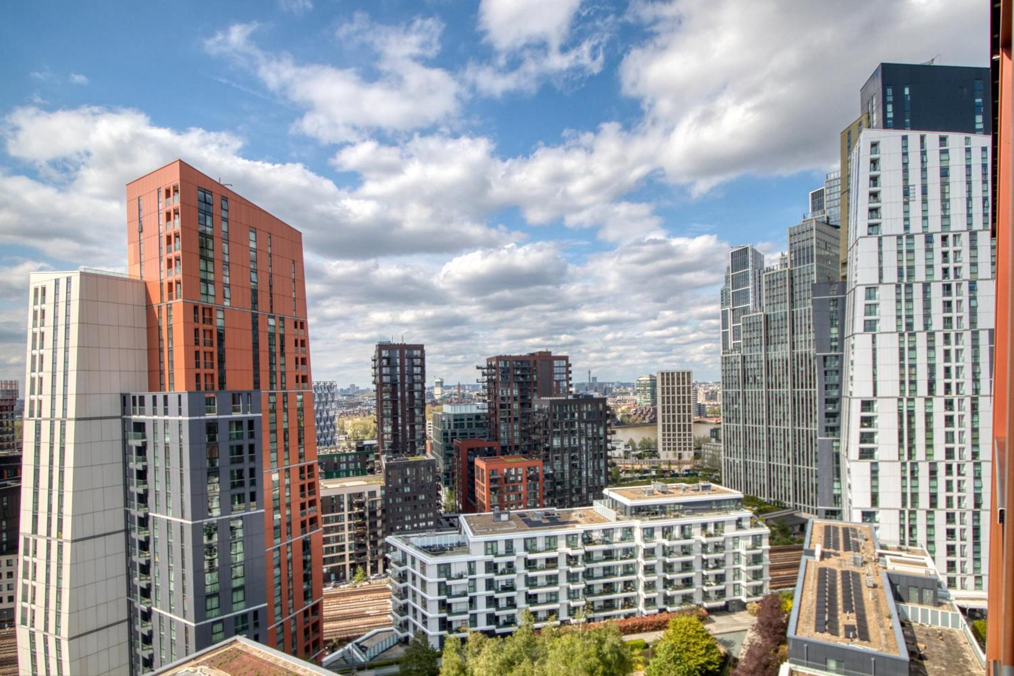 Stunning 360º View Luxurious Penthouse Lejlighed London Eksteriør billede